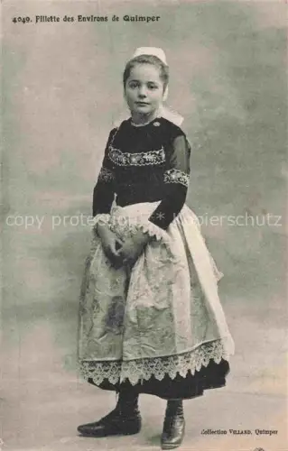 AK / Ansichtskarte QUIMPER 29 Finistere Fillette des Environs de Quimper