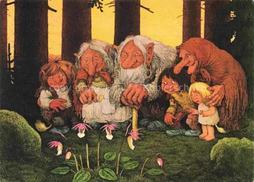 AK / Ansichtskarte Comic-Postkarte Bande Dessinee BD Fumetto-- Orchids Nornan