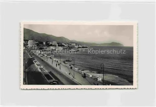 AK / Ansichtskarte GENOVA Genua Liguria IT Uferstrasse Kuestenpanorama