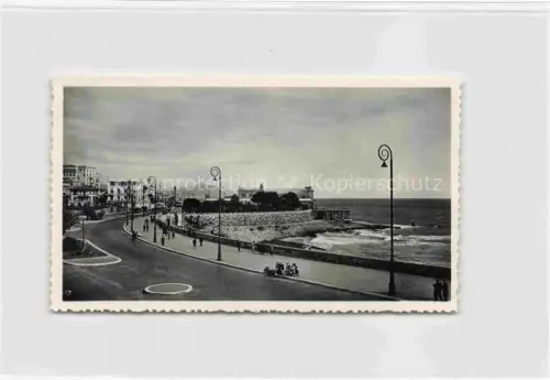 AK / Ansichtskarte GENOVA Genua Liguria IT Uferstrasse