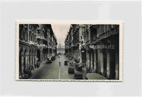 AK / Ansichtskarte GENOVA Genua Liguria IT Motiv Stadtzentrum Strassenpartie