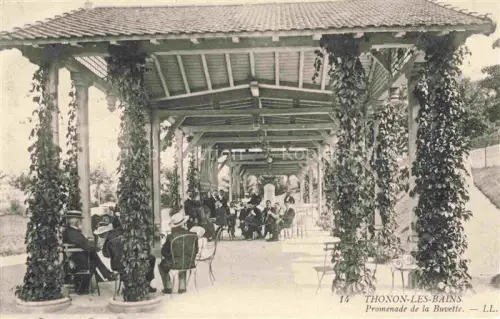 AK / Ansichtskarte Thonon-les-Bains 74 Haute-Savoie Promenade de la Buvette