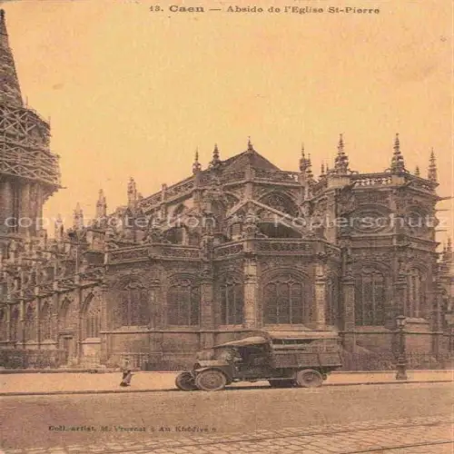AK / Ansichtskarte CAEN 14 Abside de l'Eglise St Pierre