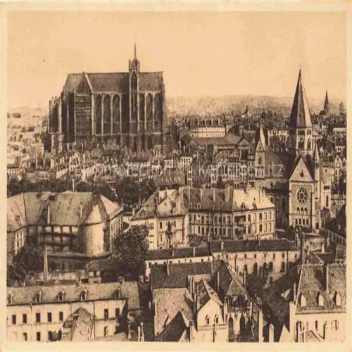 AK / Ansichtskarte METZ  57 Moselle Panorama