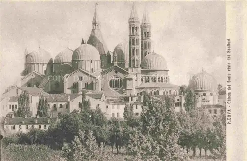 AK / Ansichtskarte PADOVA Veneto IT Chiesa del Santo vista dal Bastion
