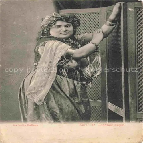 AK / Ansichtskarte Constantinople Constantinopel ISTANBUL TK La belle Hellene