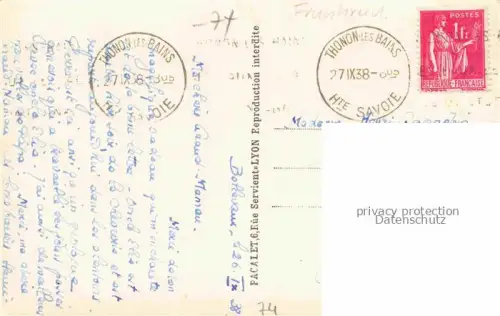 AK / Ansichtskarte Bellevaux  Thonon-les-Bains 74 Haute-Savoie Vue generale