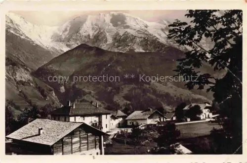 AK / Ansichtskarte Saint Nicolas de Veroce Saint-Gervais-les-Bains 74 Haute-Savoie et le Dome de Miage