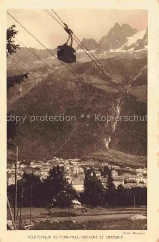 AK / Ansichtskarte Brevent Le Chamonix-Mont-Blanc 74 Haute-Savoie Teleferique du Plan Praz 