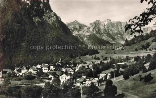 AK / Ansichtskarte Novel Thonon-les-Bains 74 Haute-Savoie Le Village et la Dent d'Oche