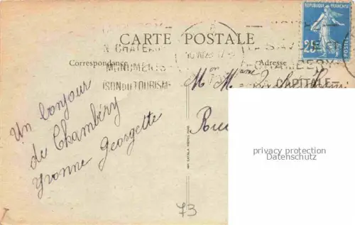 AK / Ansichtskarte CHAMBERY 73 Savoie Eglise St Pierre de Lemene vue interieure