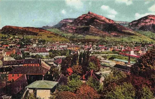 AK / Ansichtskarte CHAMBERY 73 Savoie Vue generale Le Nivolet et Galopaz