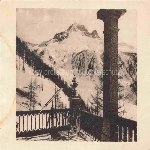 AK / Ansichtskarte Aiguille Verte 4122m CHAMONIX 74 Haute-Savoie Panorama