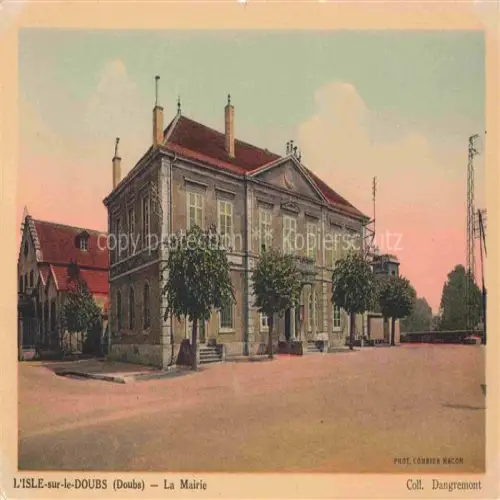 AK / Ansichtskarte L Isle-sur-le-Doubs Montbeliard 25 Doubs La Mairie