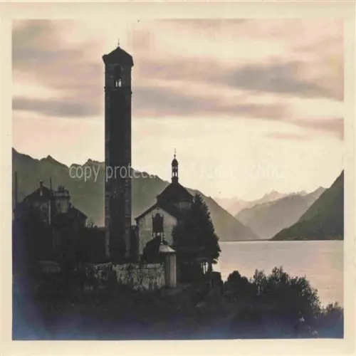 AK / Ansichtskarte Brissago Lago Maggiore TI Madonna del Ponte