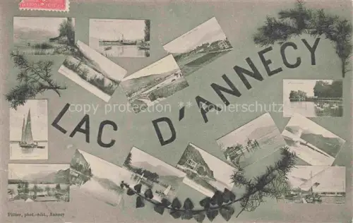 AK / Ansichtskarte ANNECY 74 Haute-Savoie Lac d'Annecy Vue partielle