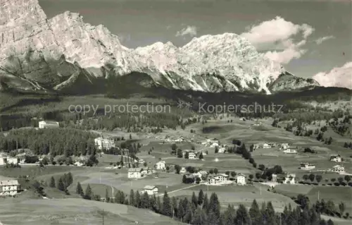 AK / Ansichtskarte Chiave Cortina d Ampezzo Panorama verso il Cristallo Dolomiti