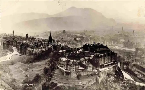AK / Ansichtskarte EDINBURGH  SCOTLAND UK Panorama aerial view