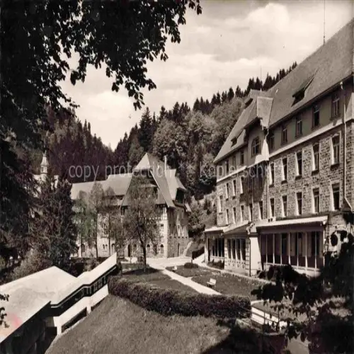AK / Ansichtskarte BADENWEILER BW Sanatorium Friedrichsheim Luisenheim