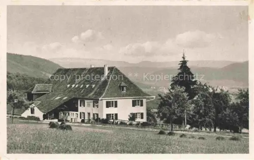 AK / Ansichtskarte Kandern Baden BW Jugendherberge Platzhof Schwarzwald Kupfertiefdruck