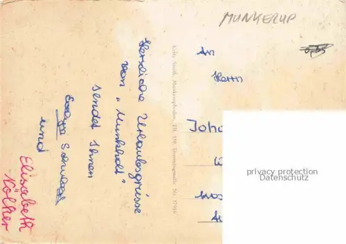 AK / Ansichtskarte Munkerup DK Strand