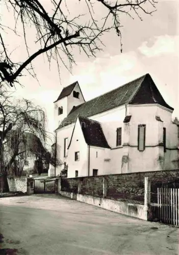 AK / Ansichtskarte Niedereggenen Evangelische Kirche 15. Jhdt.