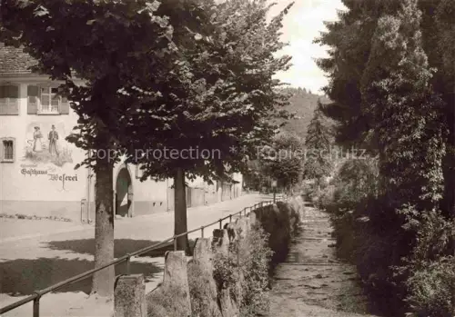 AK / Ansichtskarte Kandern Baden BW Partie an der Kander
