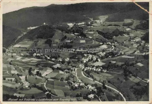 AK / Ansichtskarte Marzell Malsburg-Marzell Kandern BW Panorama mit Friedrichsheim Luisenheim Schwarzwald