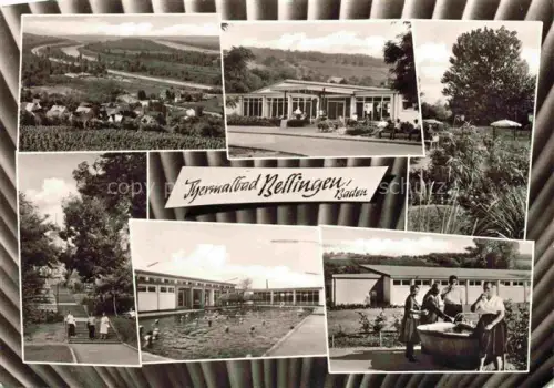 AK / Ansichtskarte Bad Bellingen Panorama Rheintal Thermalbad Kurgarten Trinkbrunnen