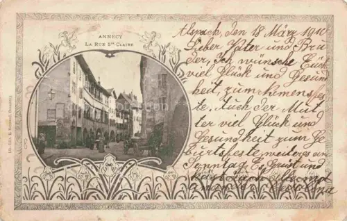AK / Ansichtskarte ANNECY 74 Haute-Savoie La Rue Ste Claire