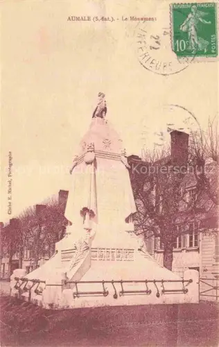 AK / Ansichtskarte Aumale DIEPPE 76 Seine-Maritime Le Monument