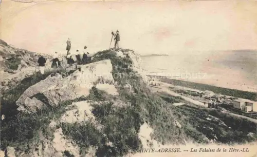 AK / Ansichtskarte SAINTE-ADREssE LE HAVRE 76 Seine-Maritime Les Falaises de la Heve