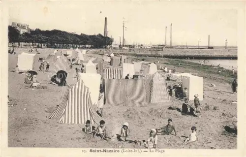 AK / Ansichtskarte SAINT-NAZAIRE  ST-NAZAIRE 44 Loire-Atlantique La Plage