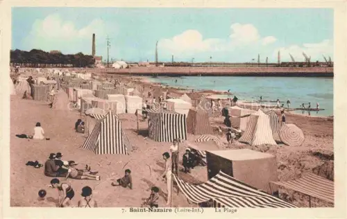 AK / Ansichtskarte SAINT-NAZAIRE  ST-NAZAIRE 44 Loire-Atlantique La Plage
