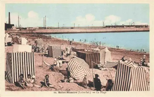 AK / Ansichtskarte SAINT-NAZAIRE  ST-NAZAIRE 44 Loire-Atlantique La Plage