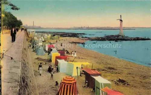 AK / Ansichtskarte SAINT-NAZAIRE  ST-NAZAIRE 44 Loire-Atlantique La Plage Le Monument des Americains
