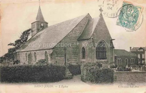 AK / Ansichtskarte Saint-Jouin Eglise