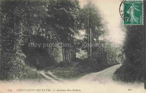 AK / Ansichtskarte Saint-Jouin-Bruneval Avenue des Echos