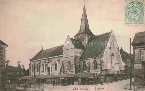 AK / Ansichtskarte Les Loges LE HAVRE 76 Seine-Maritime Eglise