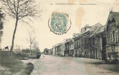 AK / Ansichtskarte Gainneville LE HAVRE 76 Seine-Maritime Route de St Romain