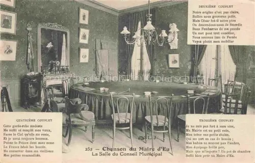 AK / Ansichtskarte Eu DIEPPE 76 Seine-Maritime La Salle du Conseil Municipal