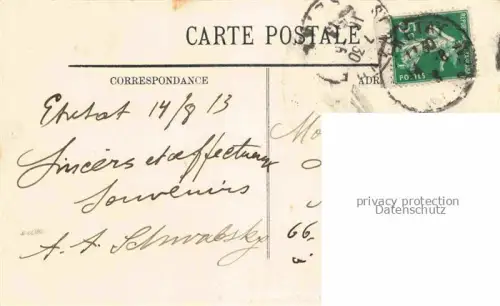 AK / Ansichtskarte ETRETAT LE HAVRE 76 Seine-Maritime Vue generale et les Falaises