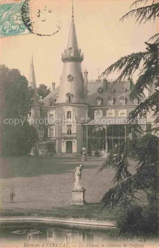 AK / Ansichtskarte ETRETAT LE HAVRE 76 Seine-Maritime Le Tilleul le Chateau de Frefosse