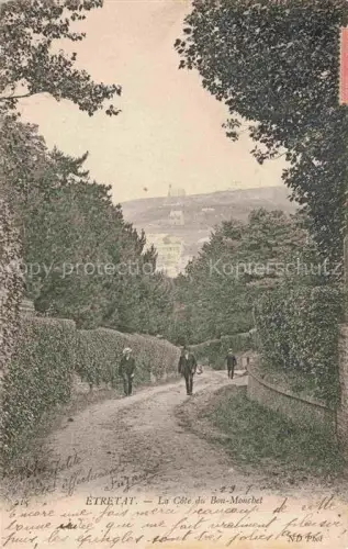 AK / Ansichtskarte ETRETAT LE HAVRE 76 Seine-Maritime La Cote du Bon Mouchet
