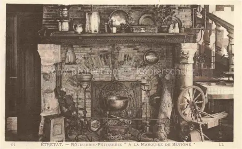 AK / Ansichtskarte ETRETAT LE HAVRE 76 Seine-Maritime Rotisserie Patisserie A la Marquise de Sevigne