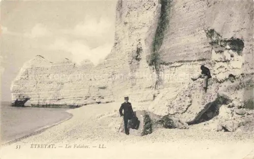 AK / Ansichtskarte ETRETAT LE HAVRE 76 Seine-Maritime Les Falaises