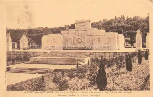 AK / Ansichtskarte La Ferte-sous-Jouarre Meaux 77 Seine-et-Marne Memorial eleve a la memoire des Soldats Britanniques 