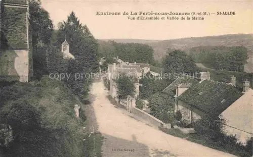 AK / Ansichtskarte La Ferte-sous-Jouarre Meaux 77 Seine-et-Marne St Aulde Vue d'ensemble et Vallee de la Marne