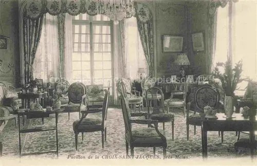 AK / Ansichtskarte Croix-Saint-Jacques Melun 77 Seine-et-Marne Pavillon