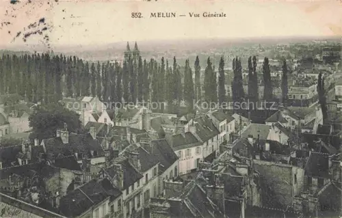 AK / Ansichtskarte Melun 77 Seine-et-Marne Vue generale